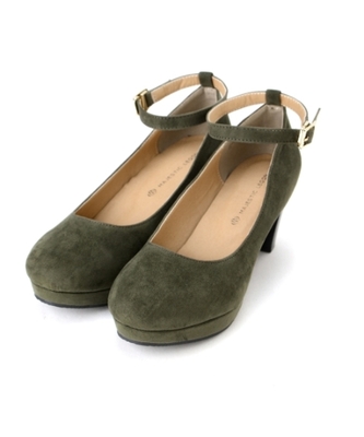 ベルト付パンプス