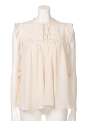 ギャザーフレアブラウス