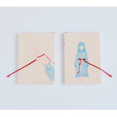 Notebook Ribbon Hand