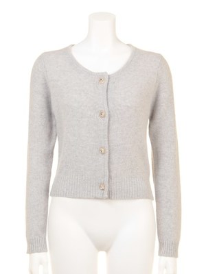 フェレット混カーディガン