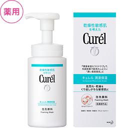 キュレル 泡洗顔料 ［本体］ 【医薬部外品】