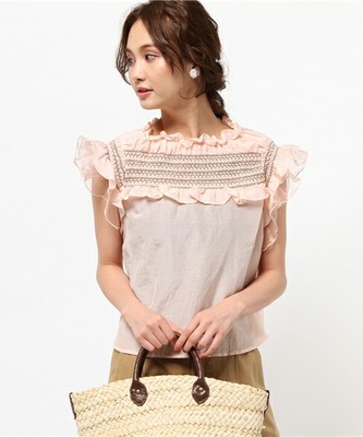 スモッキングトップス