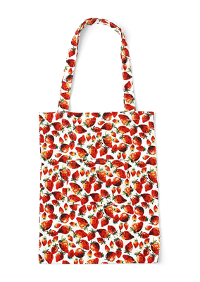 【MEISON DE REEFUR】Strawberry Print Tote Bag