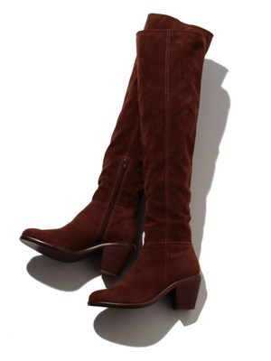 シンプルニーハイブーツ