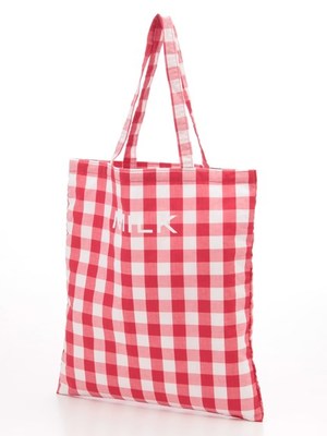 【MILK】ギンガムトート