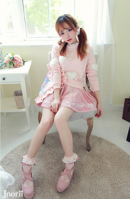 アンティークガーリーベルベットスカート