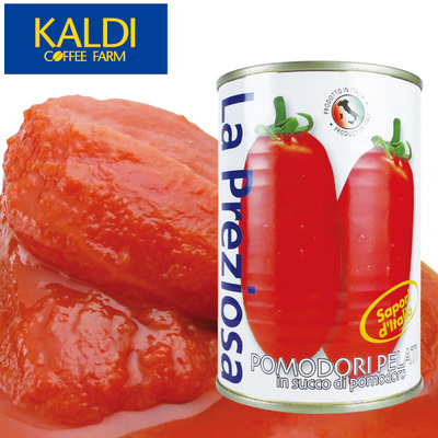 ラ・プレッツィオーザ　ホールトマト缶/400g