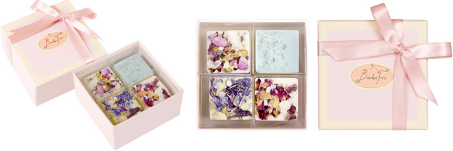 FLOWER＆HERB フラワー＆ハーブ 4個セット