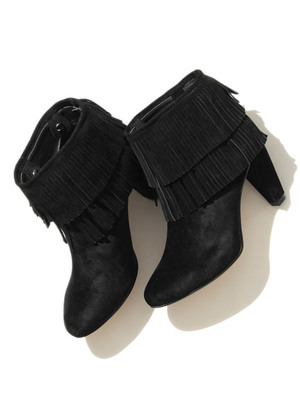 フリンジ2WAYショートブーツ