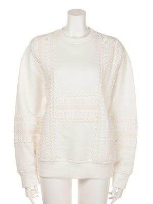 レース刺繍プルオーバー