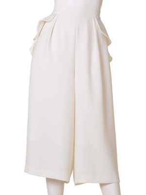 フリルワイドパンツ