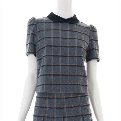 チェックトップス