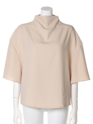 スタンドネックブラウス