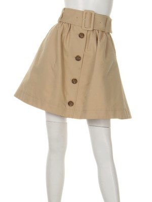 トレンチミニスカート