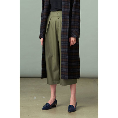 クロップドワイドパンツ