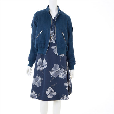  スウェードブルゾン