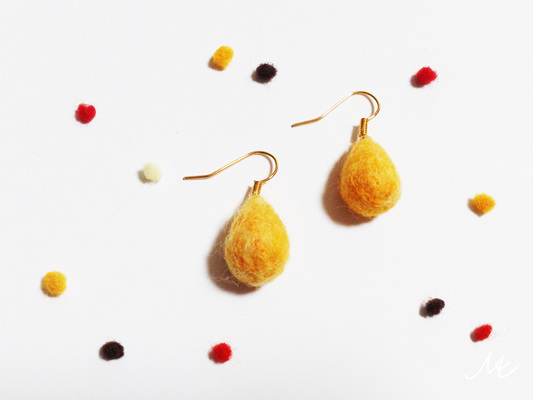 きのみピアス《きいろ》