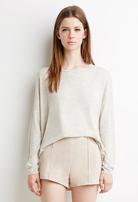 ヘザードドロップスリーブTシャツ