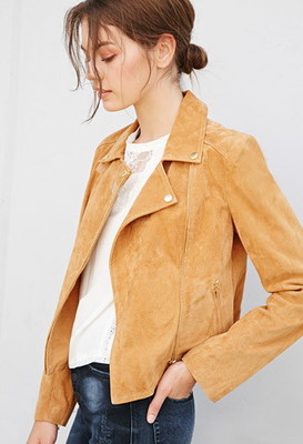 スエードライダースジャケット