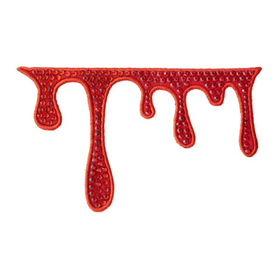 Drop Sworovski_red x red