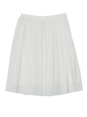 チュールフレアスカート