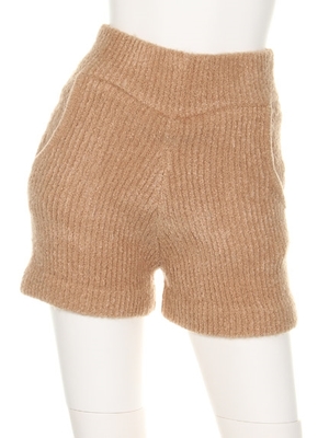 Lily Brown (リリーブラウン)  ニットショートパンツ