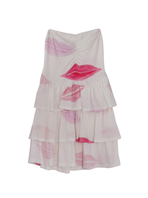 lip print bearone-piece