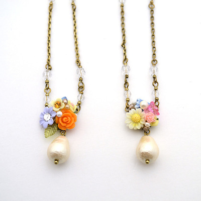 Sally Bijou Vintage Garden ネックレス