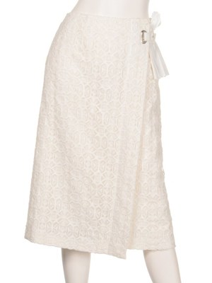 レースペプラムスカート