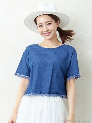 カットオフデニム/TOPS