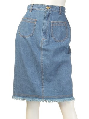 デニムタイトスカート