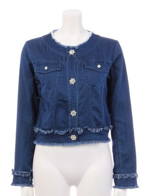 フリンジデニムJK