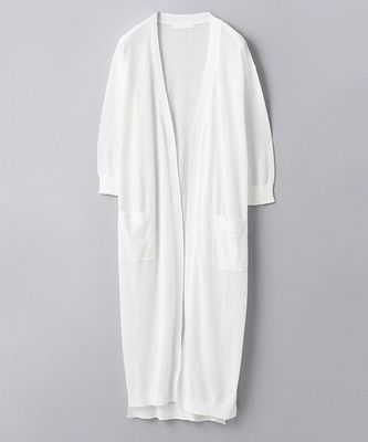 12Gスリットマキシカーディガン