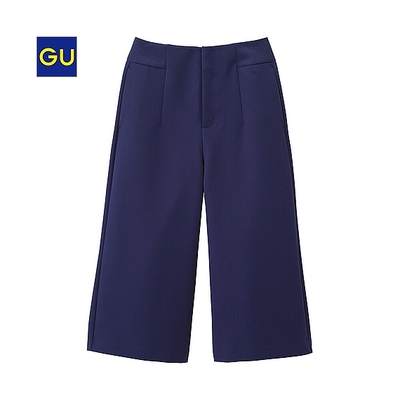 （GU）ワイドクロップドパンツＡ
