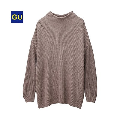 （GU）ボトルネックセーター（長袖）