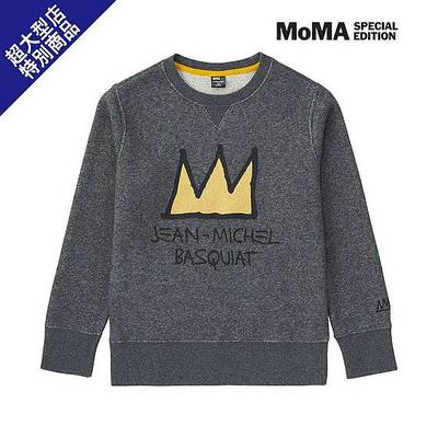 UNIQLO　ＢＯＹＳ　ＳＰＲＺ　ＮＹスウェットシャツ（ジャン＝ミシェル・バスキア）＋Ｅ