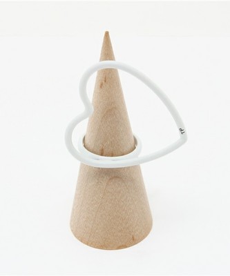 ブラスハートフレーム リング