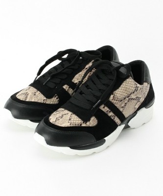 コンビ素材スニーカー／OZOC