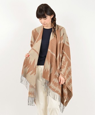 liflattie ships:ネイティブ ストール ポンチョ