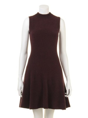 snidel (スナイデル)  ノースリーブニットフレアワンピース