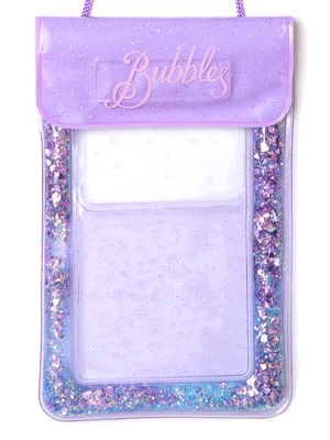 BUBBLES／キラキラストラップケース