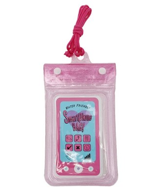 WEGO／ラメクリアスマートフォンポーチ