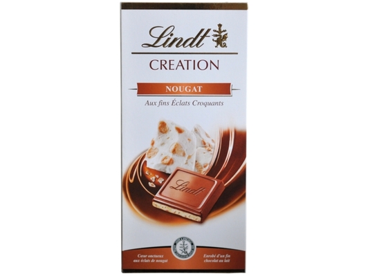 【日本未入荷】Lindt リンツチョコレート Nougat ヌガー[gourmet26]