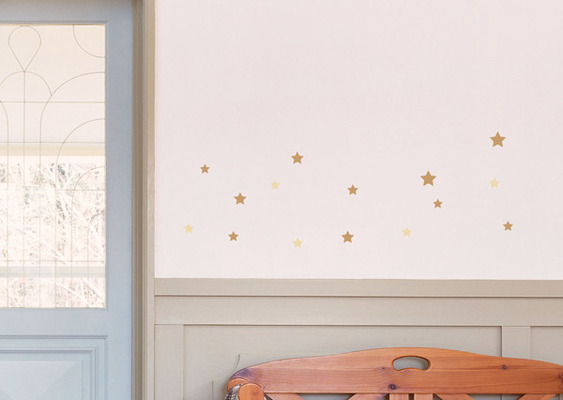 24色　ウォールステッカー 星　ほし　ホシ　star 星　夜空の星