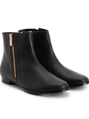 ジッパーショートブーツ