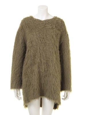 ファーライクニットワンピース