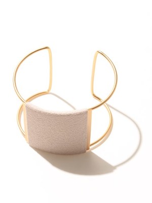 〈snidel〉レザーバングル