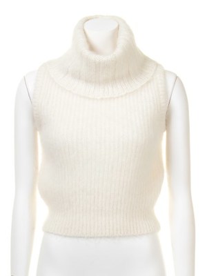 snidel アンゴラノースリーブプルオーバー