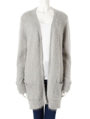 ロングニットカーディガン