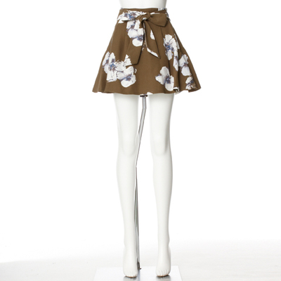 フラワープリントスカパン